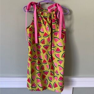 Haley and the Hound Watermelon Print Dress